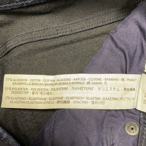 Leara Woman Slim Fit Navy Floral Print Skinny Jean - Picture 6 of 7